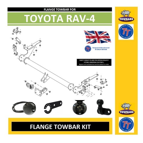 Towbar toyota rav mk3 2006 - rav,